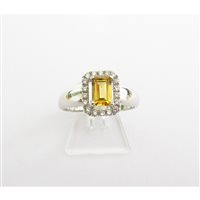 Anillo Damiata Gioielli Mujer in Oro blanco Zircone 467/102-D199 - 467/102-D199